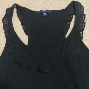 Gap XS black knit sleeveless top